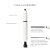 ColorLuxe Eye Shadow Stick infographic showing twist-up mechanism, hidden sharpener and dual-tip use.