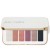 Jane Iredale Storm Chaser eyeshadow palette with cool smoky shades in a white and gold compact.