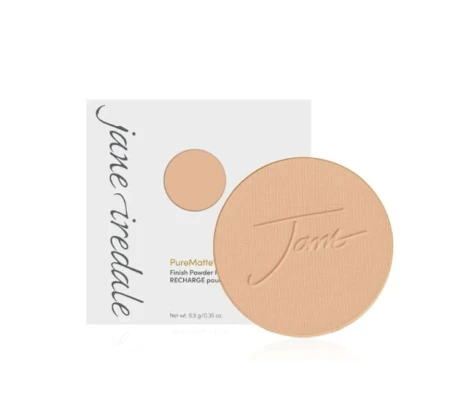 Jane Iredale PureMatte Finish Powder REFILL, translucent mattifying pressed finishing powder, 10 g.
