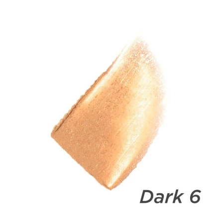 Dark 6 shade swatch of Jane Iredale HydroPure Tinted Serum for deeper warm complexions.