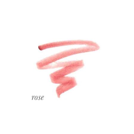 Rose shade swatch of Jane Iredale Lip Pencil in a classic soft rose tone.