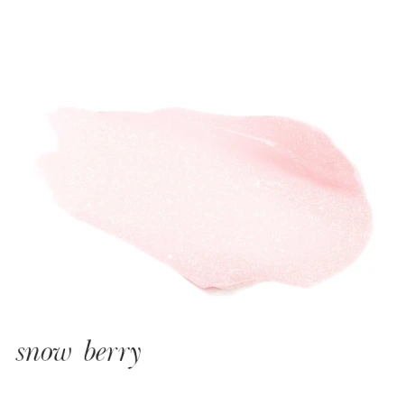 Snow Berry shade swatch in a delicate cool pearly pink gloss.