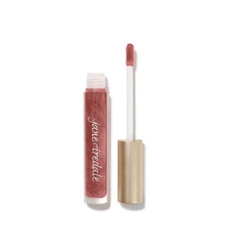 Jane Iredale HydroPure Lip Gloss in Mocha Latte with a subtle shimmering brown shade.