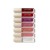 Na zdjęciu znajduje się zestaw błyszczyków marki Jane Iredale. Produkty ułożone są pionowo, jeden nad drugim, w eleganckich opakowaniach z beżową nakrętką i przezroczystym korpusem, przez który widać kolor błyszczyka.