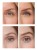 Before and after brow close-ups showing deeper colour and more defined shape after PureBrow Brow Gel.