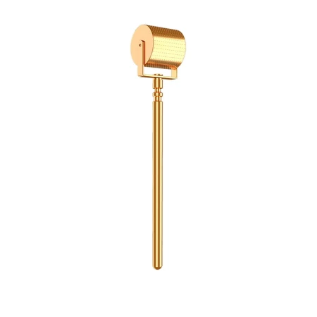 Gold facial microneedling roller for home Environ skincare treatments.