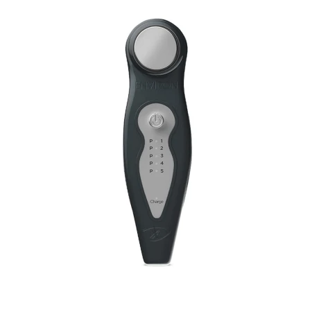 Black and silver Environ DF Mobile Device with button and illuminated P1-P5 level markings.