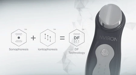 Environ DF Mobile Device technology graphic describing the modes used by the device.