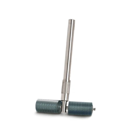 ENVIRON Body Roll-CIT microneedling device with two angled stainless-steel micro-needle heads.