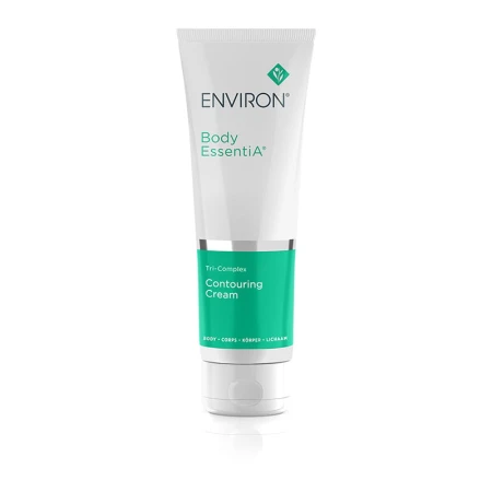 ENVIRON Contouring Cream tube with white cap and green-and-white label.