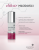 ENVIRON Avance Elixir bottle beside a youth elixir graphic with science-inspired hexagon motif.