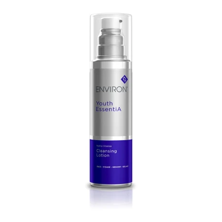 ENVIRON Cleansing Lotion 200 ml silver bottle with silver cap and navy label.