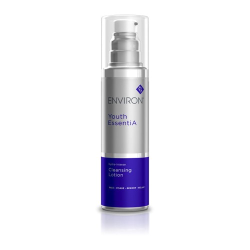 ENVIRON Cleansing Lotion 200 ml silver bottle with silver cap and navy label.