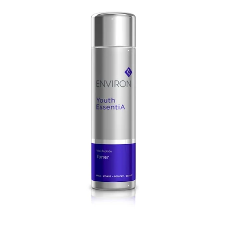 ENVIRON Vita-Peptide Toner 200 ml silver bottle with silver cap and navy label.