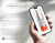 ENVIRON Antioxidant & Peptide Eye Gel shown on a phone held in a hand beside a benefits panel.