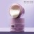 INSTYTUTUM Firmagic mask in a purple jar with creamy texture on a pastel violet background.