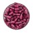 Open tin filled with transparent purple Skin Antioxidant capsules containing powder.