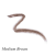 Swatch of Jane Iredale PureBrow Brow Powder in Medium Brown, a medium brown with a cool neutral tone for medium and darker hair.
