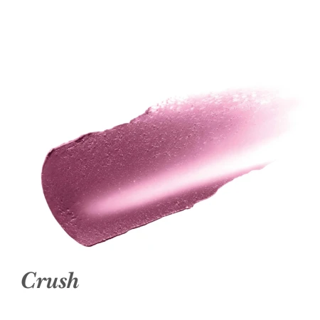 Crush shade swatch of Jane Iredale Lip Drink in a cool deep pink-plum tone.