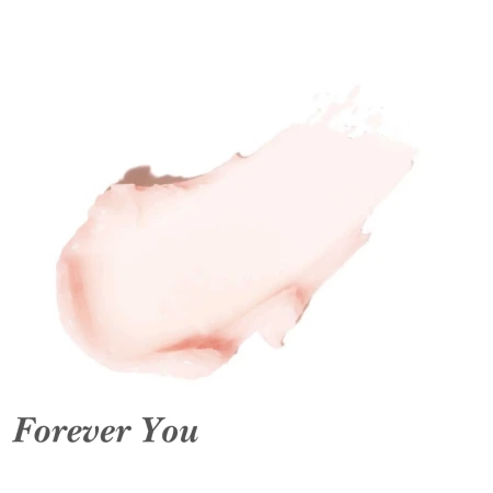 Forever You shade from the Jane Iredale Just Kissed Lip and Cheek Stain line, a very sheer soft pink tone.