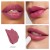 Mulberry shade of Jane Iredale ColorLuxe lipstick in a cool purple-plum rose tone.