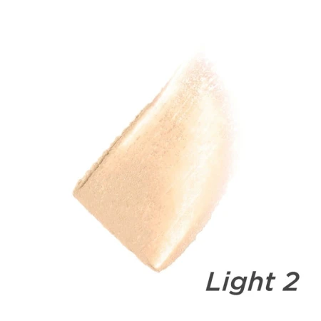 Light 2 shade swatch of Jane Iredale HydroPure Tinted Serum in a balanced neutral tone.