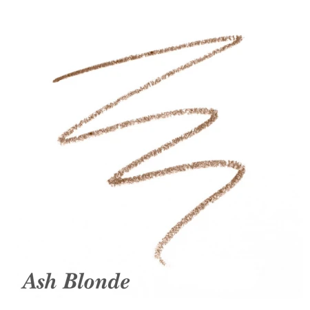 Ash Blonde shade swatch of Jane Iredale PureBrow Precision Pencil in a cool light brown tone.