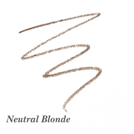 Neutral Blonde shade swatch of Jane Iredale PureBrow Precision Pencil in a neutral blonde tone.