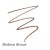 Medium Brown shade swatch of Jane Iredale PureBrow Precision Pencil in a classic medium brown tone.
