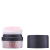 INIKA Organic Mineral Blush Puff Pot ROSY GLOW with soft puff applicator in compact packaging.