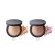Two INIKA Organic Baked Illuminisor shades shown together: DEWDROP and STARLIGHT.