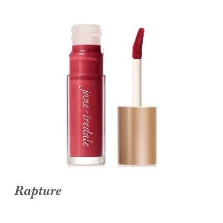 Rapture shade of Jane Iredale Beyond Matte Lip Stain in a matte deep red.