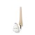 Jane Iredale liquid eyeliner with a thin precise brush, ideal for creating accurate lines, in a slim white and gold package.
