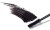 Beyond Lash mascara brush with an even deep black swatch showing creamy texture.