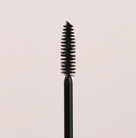 Close-up of the Jane Iredale Longest Lash Mascara spiral brush with tapered tip.