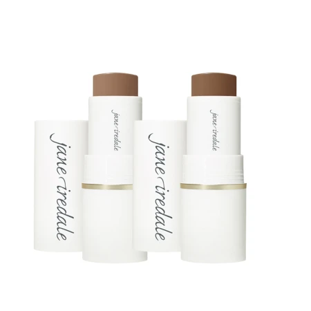 Jane Iredale Glow Time Bronzer Stick in the Sizzle and Scorch shades.