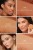 Jane Iredale PureBronze Matte Bronzer shades Light, Medium and Dark shown on models.