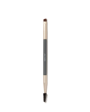Jane Iredale Eye/Brow Brush with angled eye and brow brush on one end and spoolie on the other.