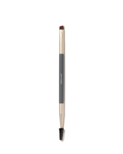 Jane Iredale Eye/Brow Brush with angled eye and brow brush on one end and spoolie on the other.
