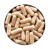 Open round tin filled with beige Skin Collagen Support supplement capsules.