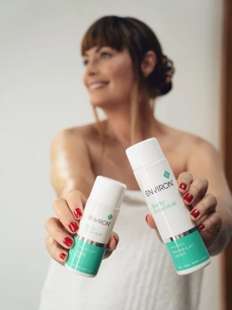 ENVIRON Body Kit with Vitamin ACE Body Oil and Derma-Lac Lotion product set.