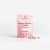 Rejuvenated Female Hormone Support pink pack with beige capsules on a white background.