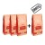 Rooibos Strawberry Tea 3 + 1 FREE set in pink strawberry-flavour packaging.