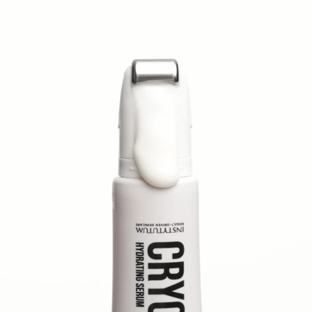 INSTYTUTUM Cryoshot Hydrating Serum with cooling applicator and creamy serum texture