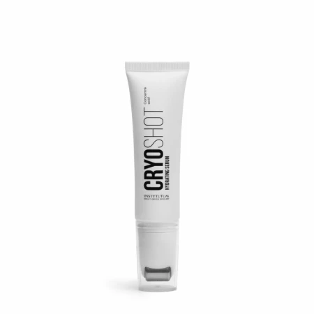 INSTYTUTUM Cryoshot Hydrating Serum in minimalist white airless packaging