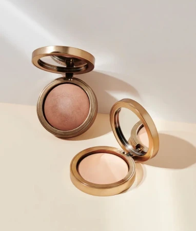 INIKA Organic bronzer options SUNKISSED and SUNBEAM for the Contour Duo Set
