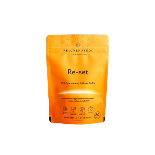 Main orange Rejuvenated Re-Set capsule pack.