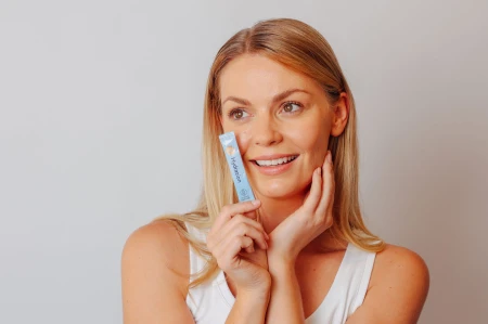 Lifestyle image for Rejuvenated H3O Hydration electrolyte drink.