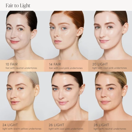 JANE IREDALE Skin Lover Kit 2 shade 30 swatch or before-and-after product image.