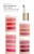 ColorLuxe Hydrating Cream Lipstick shade swatches on a forearm with light to medium skin tone.